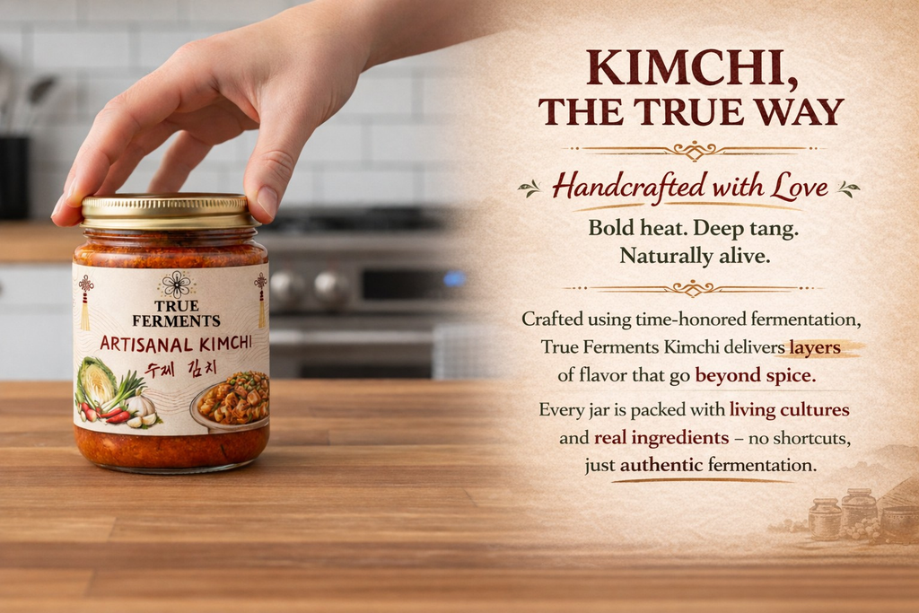 True Ferments Artisanal Kimchi | Best Kimchi in India | Veg Kimchi