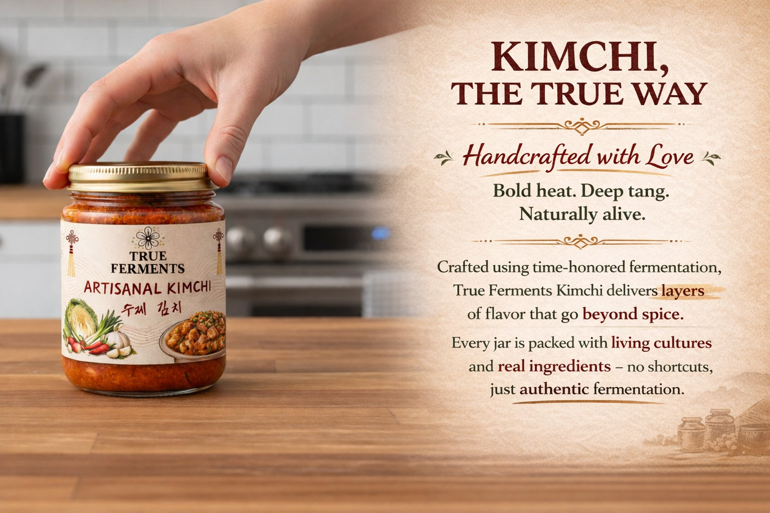 True Ferments Artisanal Kimchi | Best Kimchi in India | Veg Kimchi
